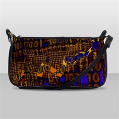 Binary Code Transformation Shoulder Clutch Bag by pakminggu