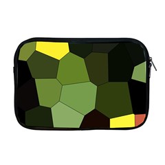 Mosaic Structure Background Tile Apple Macbook Pro 17  Zipper Case by danenraven