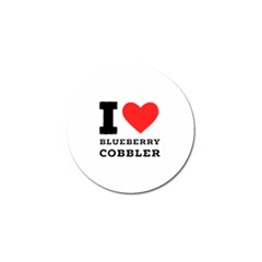 I Love Blueberry Cobbler Golf Ball Marker (10 Pack) by ilovewhateva