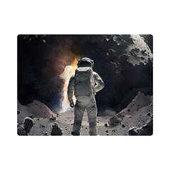 Astronaut Space Walk Premium Plush Fleece Blanket (mini) by danenraven