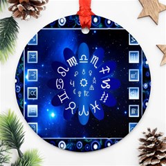 Astrology Horoscopes Constellation Ornament (round) by danenraven