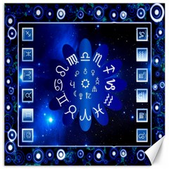 Astrology Horoscopes Constellation Canvas 12  X 12  by danenraven