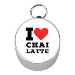 I Love Chai Latte Mini Silver Compasses by ilovewhateva