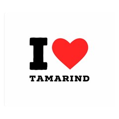 I Love Tamarind Premium Plush Fleece Blanket (small) by ilovewhateva