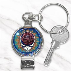 Grateful Dead Ahead Of Their Time Nail Clippers Key Chain by Mog4mog4