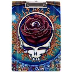 Grateful Dead Ahead Of Their Time A4 Acrylic Clipboard by Mog4mog4