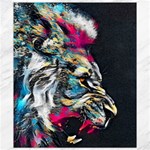 Angry Male Lion Roar Canvas 8  x 10  8.15 x9.66  Canvas - 1