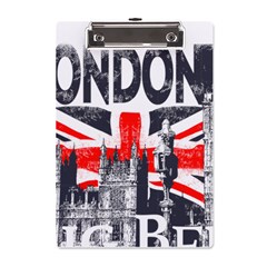 Big Ben City Of London A5 Acrylic Clipboard by Mog4mog4