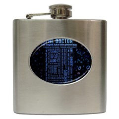 Doctor Who Tardis Hip Flask (6 Oz) by Mog4mog4