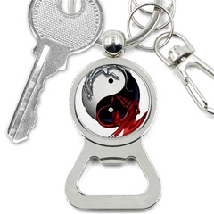 Yin And Yang Chinese Dragon Bottle Opener Key Chain by Mog4mog4