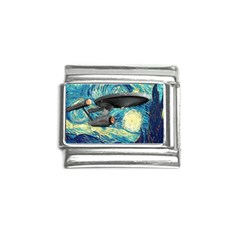 Star Starship The Starry Night Van Gogh Italian Charm (9mm) by Mog4mog4