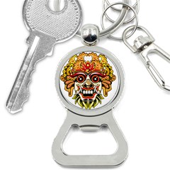 Bali Barong Mask Euclidean Vector Chiefs Face Bottle Opener Key Chain by Mog4mog4