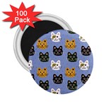 Cat Cat Background Animals Little Cat Pets Kittens 2.25  Magnets (100 pack)  Front