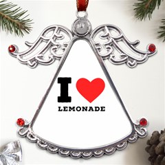 I Love Lemonade Metal Angel With Crystal Ornament by ilovewhateva