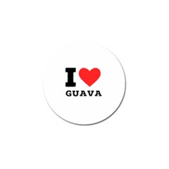 I Love Guava  Golf Ball Marker (10 Pack) by ilovewhateva