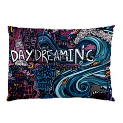 Graffiti Art Psychedelic Art Graphic Design Modern Art Pillow Case (two Sides) by 99art