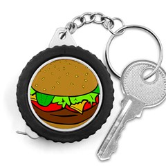 Hamburger-cheeseburger-fast-food Measuring Tape by 99art