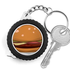 Hamburger-cheeseburger-burger-lunch Measuring Tape by 99art