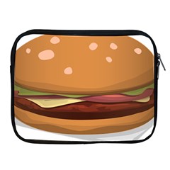 Hamburger-cheeseburger-burger-lunch Apple Ipad 2/3/4 Zipper Cases by 99art