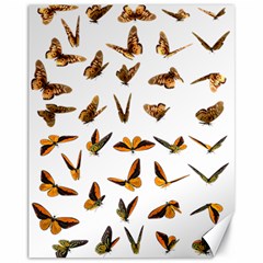 Butterfly Butterflies Insect Swarm Canvas 11  X 14  by 99art