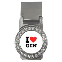 I Love Gin Money Clips (cz)  by ilovewhateva