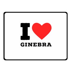 I Love Ginebra Fleece Blanket (small) by ilovewhateva