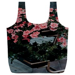 Pink Peony  Flower Full Print Recycle Bag (xxxl) by artworkshop