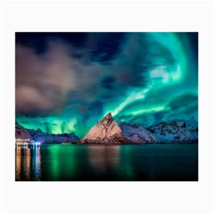 Amazing Aurora Borealis Colors Small Glasses Cloth by B30l