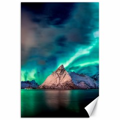 Amazing Aurora Borealis Colors Canvas 20  X 30  by B30l