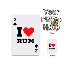 I Love Rum Playing Cards 54 Designs (mini) by ilovewhateva