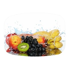 Variety Of Fruit Water Berry Food Splash Kiwi Grape Mini Square Pill Box by B30l