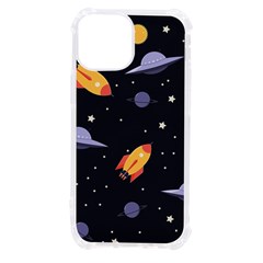 Cosmos Rockets Spaceships Ufos Iphone 13 Mini Tpu Uv Print Case by Cowasu