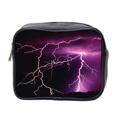 Storm Flashlight Space Nature Mini Toiletries Bag (two Sides) by Cowasu