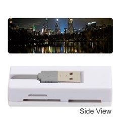 New York Night Central Park Skyscrapers Skyline Memory Card Reader (stick) by Cowasu