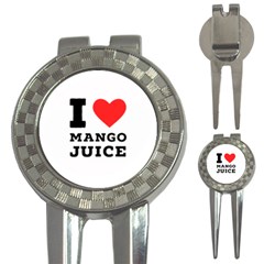 I Love Mango Juice  3-in-1 Golf Divots by ilovewhateva