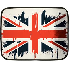 Union Jack England Uk United Kingdom London Two Sides Fleece Blanket (mini) by Bangk1t