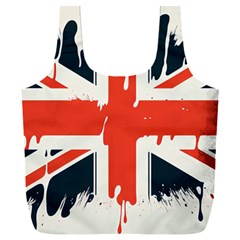 Union Jack England Uk United Kingdom London Full Print Recycle Bag (xxxl) by Bangk1t