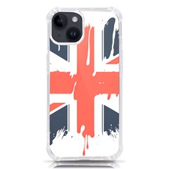 Union Jack England Uk United Kingdom London Iphone 14 Tpu Uv Print Case by Bangk1t