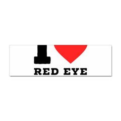 I Love Red Eye Coffee Sticker Bumper (100 Pack) by ilovewhateva