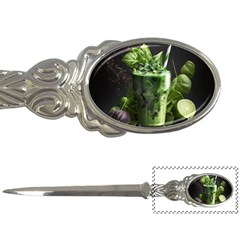 Drink Spinach Smooth Apple Ginger Letter Opener by Ndabl3x