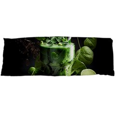 Drink Spinach Smooth Apple Ginger Body Pillow Case (dakimakura) by Ndabl3x