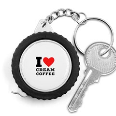 I Love Cream Coffee Measuring Tape by ilovewhateva