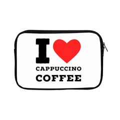 I Love Cappuccino Coffee Apple Ipad Mini Zipper Cases by ilovewhateva