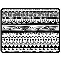 Boho-style-pattern Two Sides Fleece Blanket (large) by Wav3s