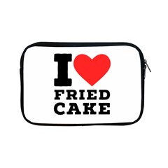 I Love Fried Cake  Apple Ipad Mini Zipper Cases by ilovewhateva