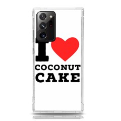 I Love Coconut Cake Samsung Galaxy Note 20 Ultra Tpu Uv Case by ilovewhateva