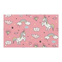 Cute-unicorn-seamless-pattern Banner And Sign 5  X 3  by Vaneshart