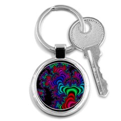 Abstract Piece Color Key Chain (round) by Vaneshop