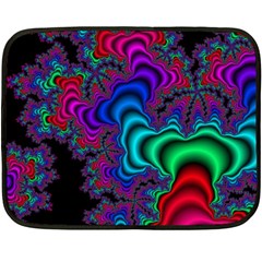 Abstract Piece Color Two Sides Fleece Blanket (mini) by Vaneshop