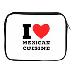 I love Mexican cuisine Apple iPad 2/3/4 Zipper Cases Front